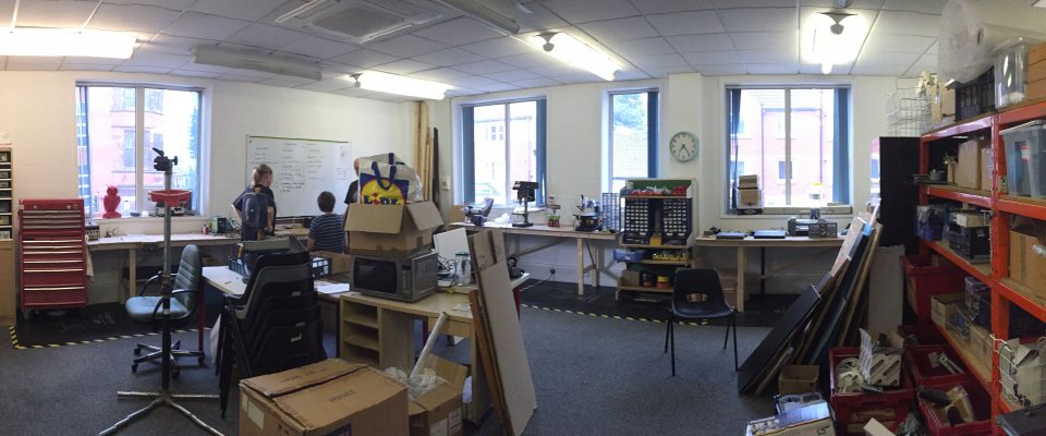 Leicester Hackspace Moves Home